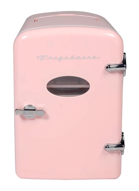 frigidaire mini fridge retro pink